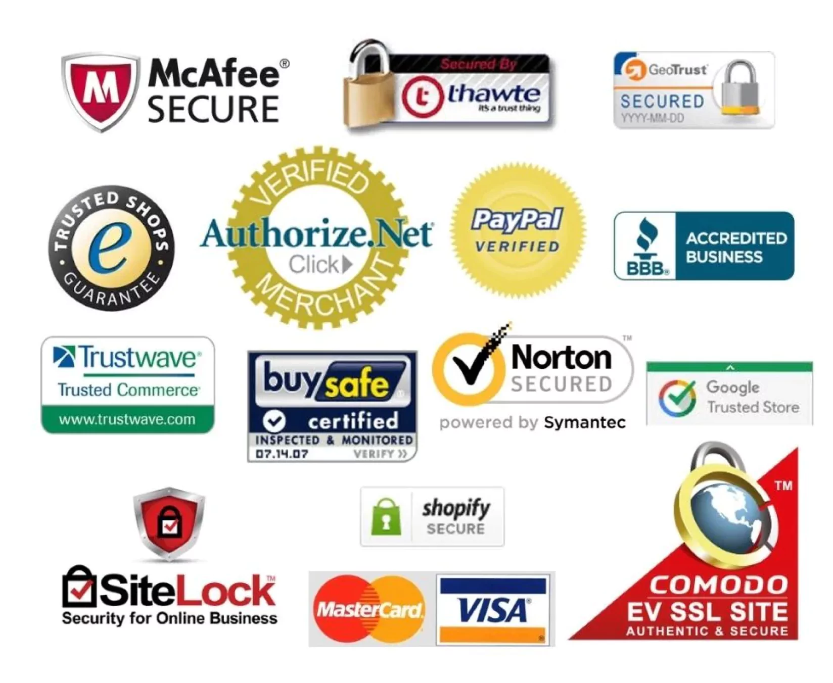 Simple, easy trust badges