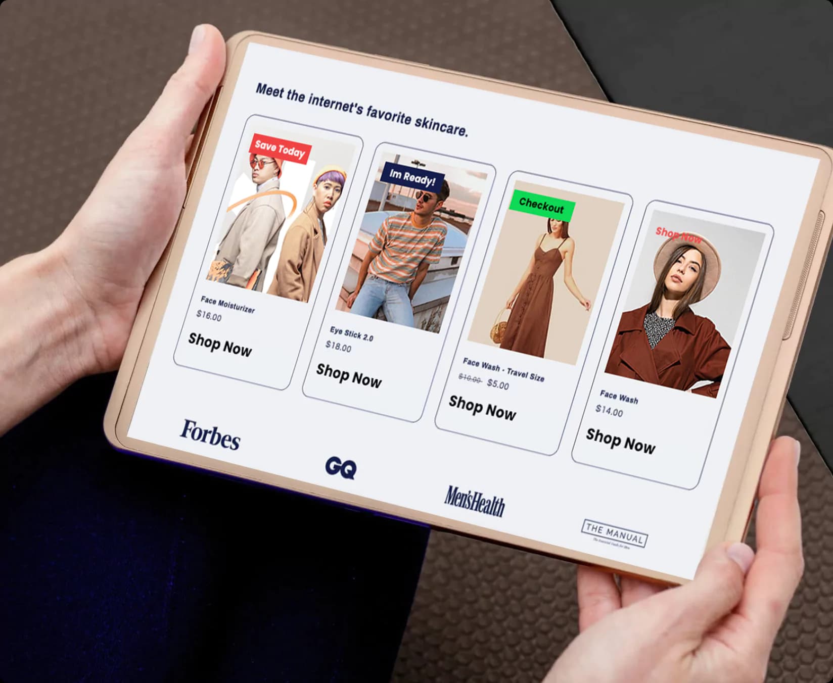 Build custom homepage